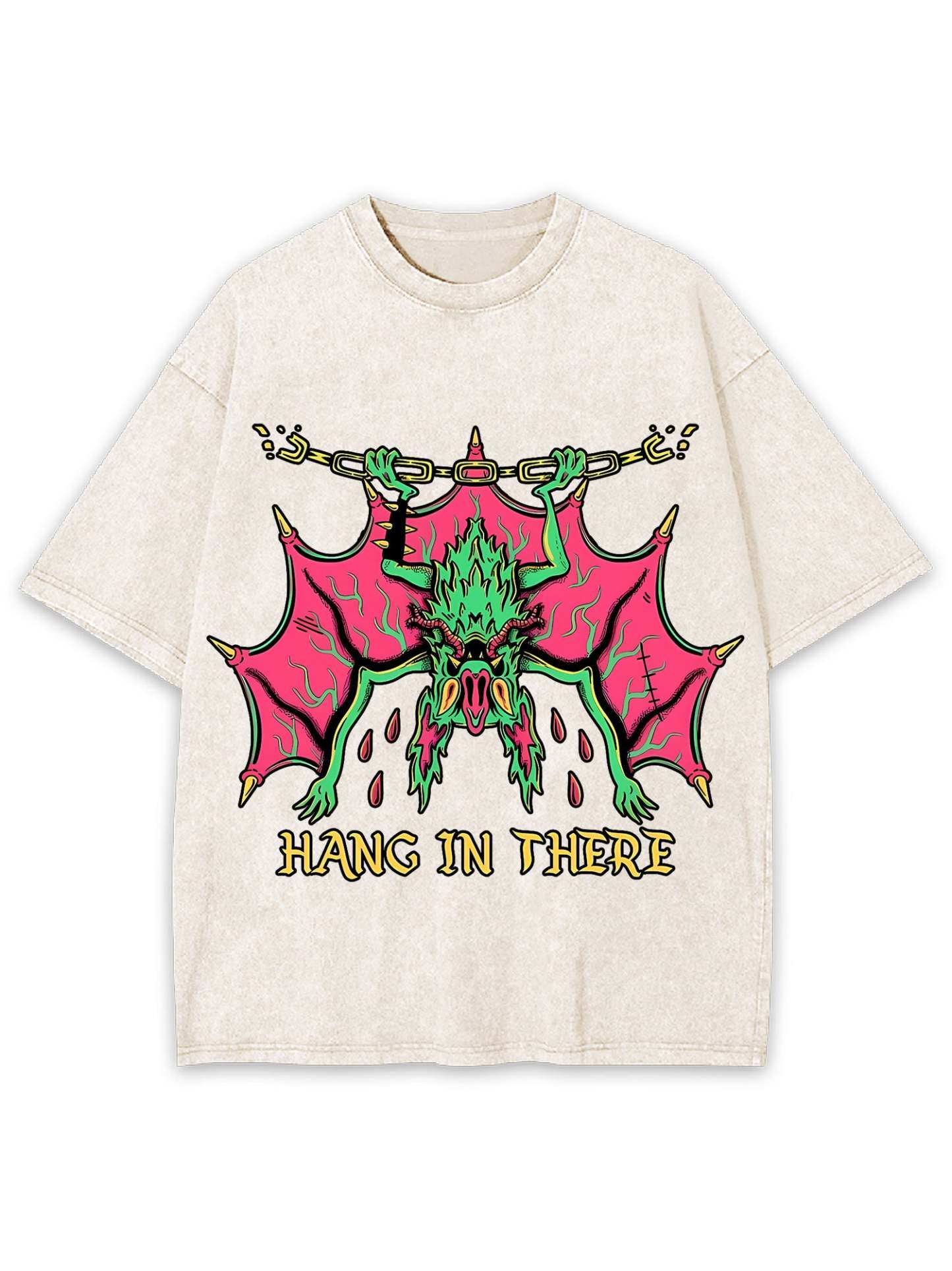 Hang In There Washed Tshirt