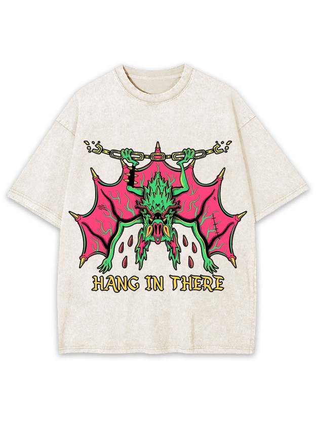 Hang In There Washed Tshirt