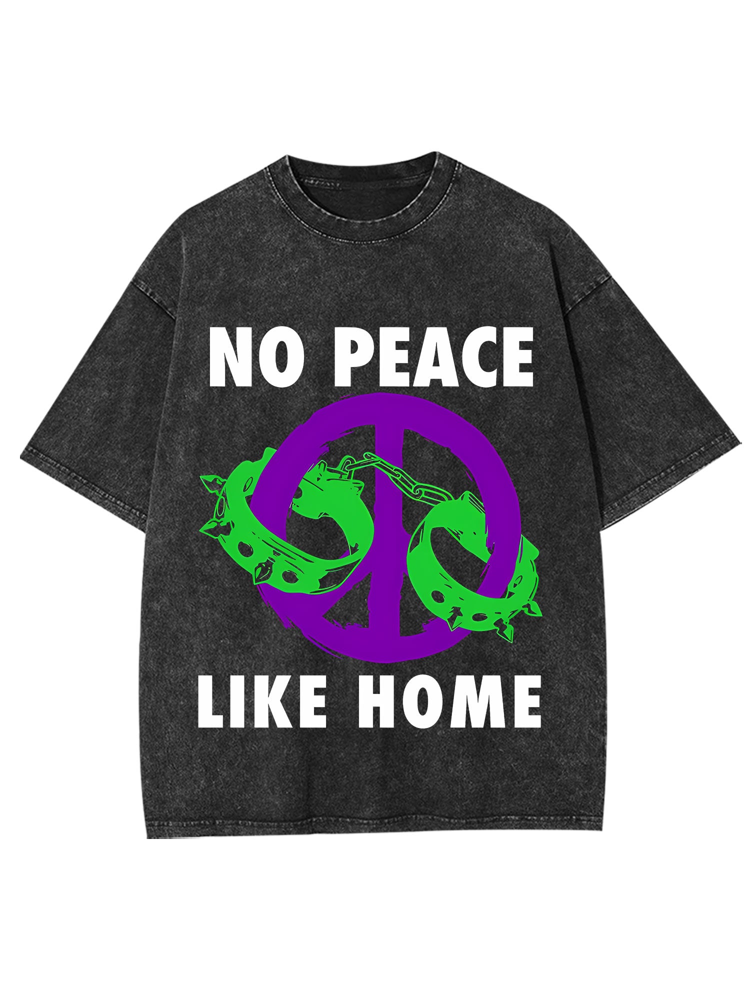No Peace Like Home Washed Tshirt