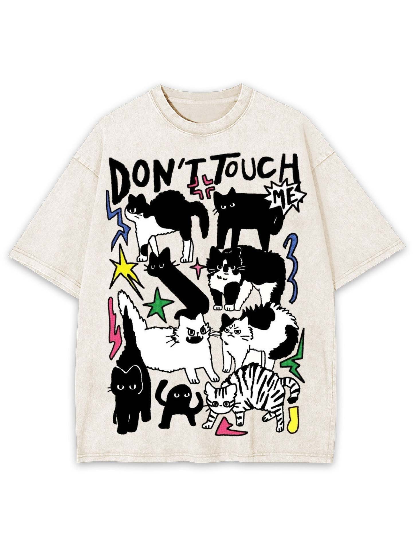 Don't Touch Me Washed Tshirt