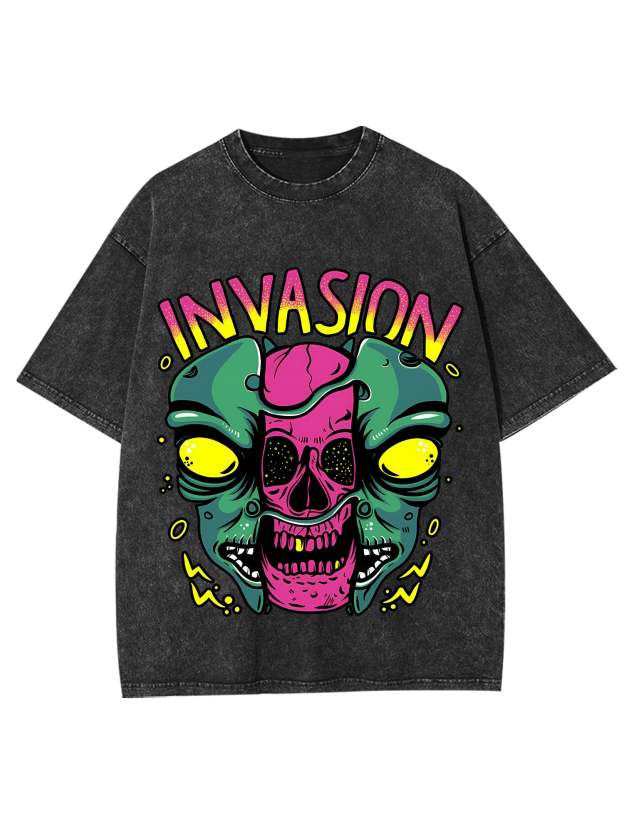 Invasion Washed Tshirt