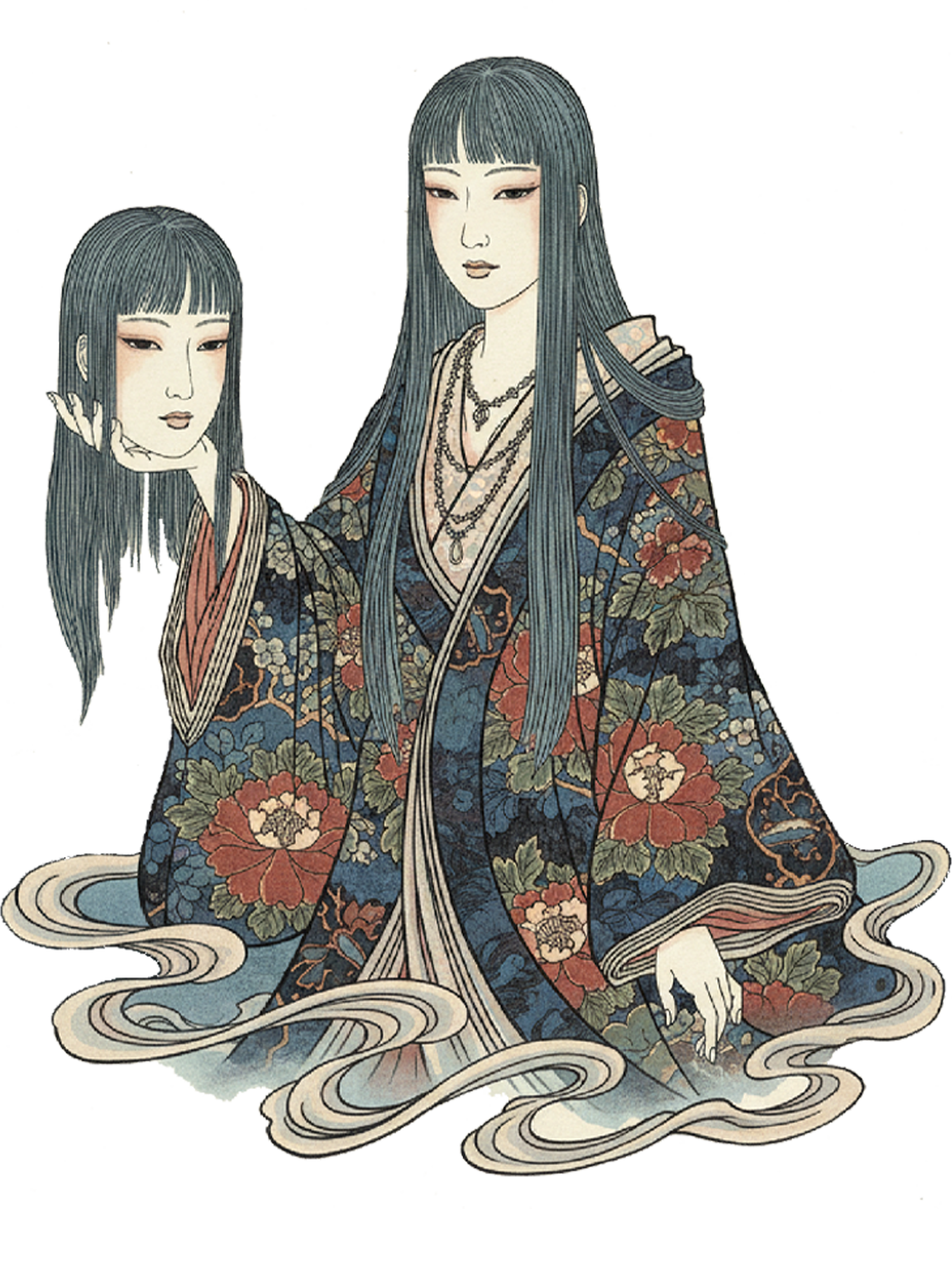 Dual-Faced Phantom Washed Tshirt