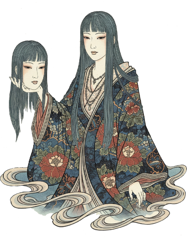 Dual-Faced Phantom Washed Tshirt