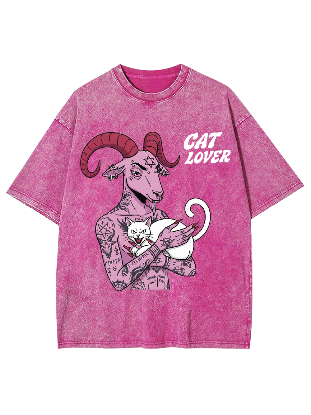 Infernal Pet Owner Washed Tshirt