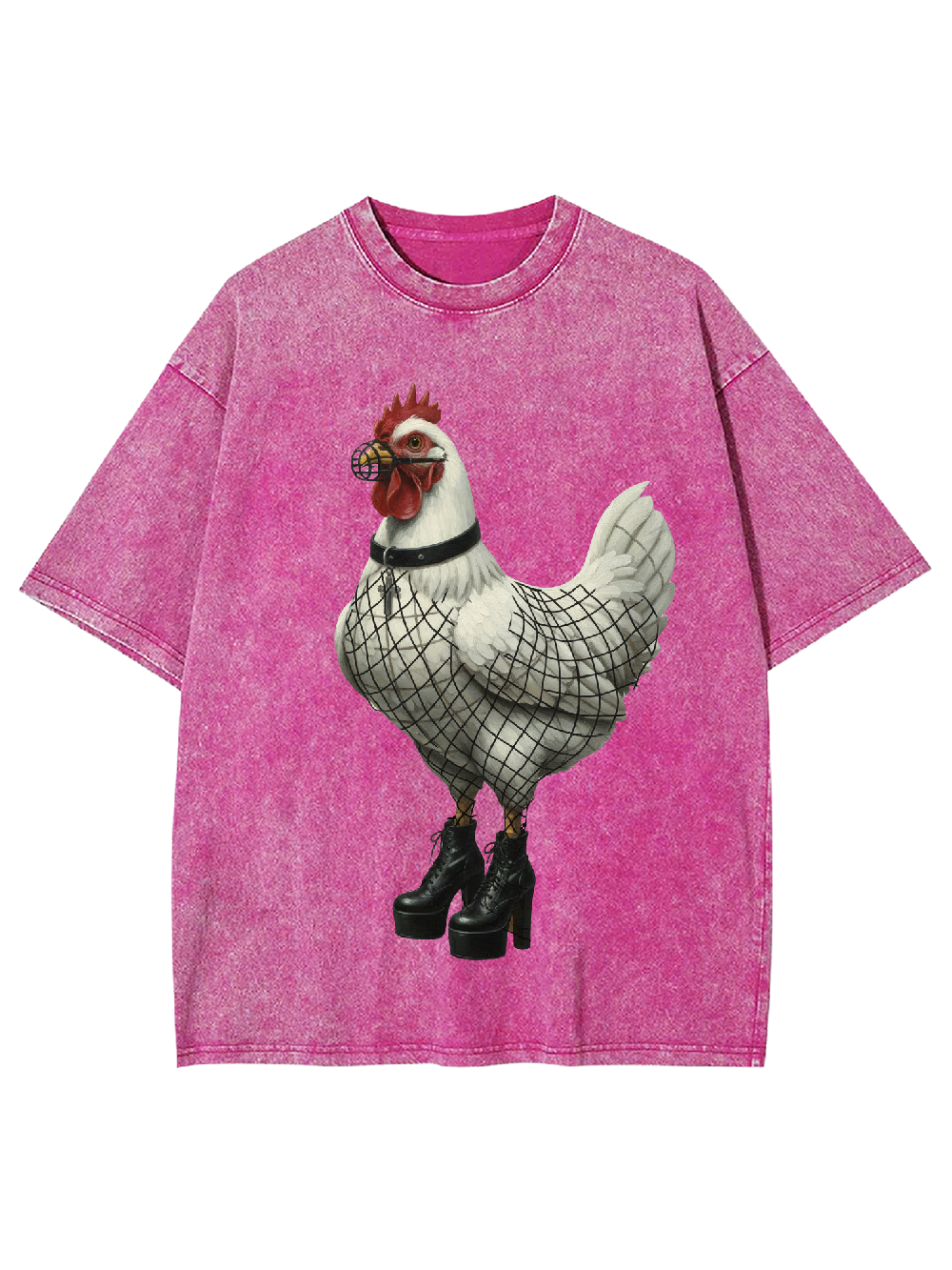 Stocking Chicken Washed Tshirt