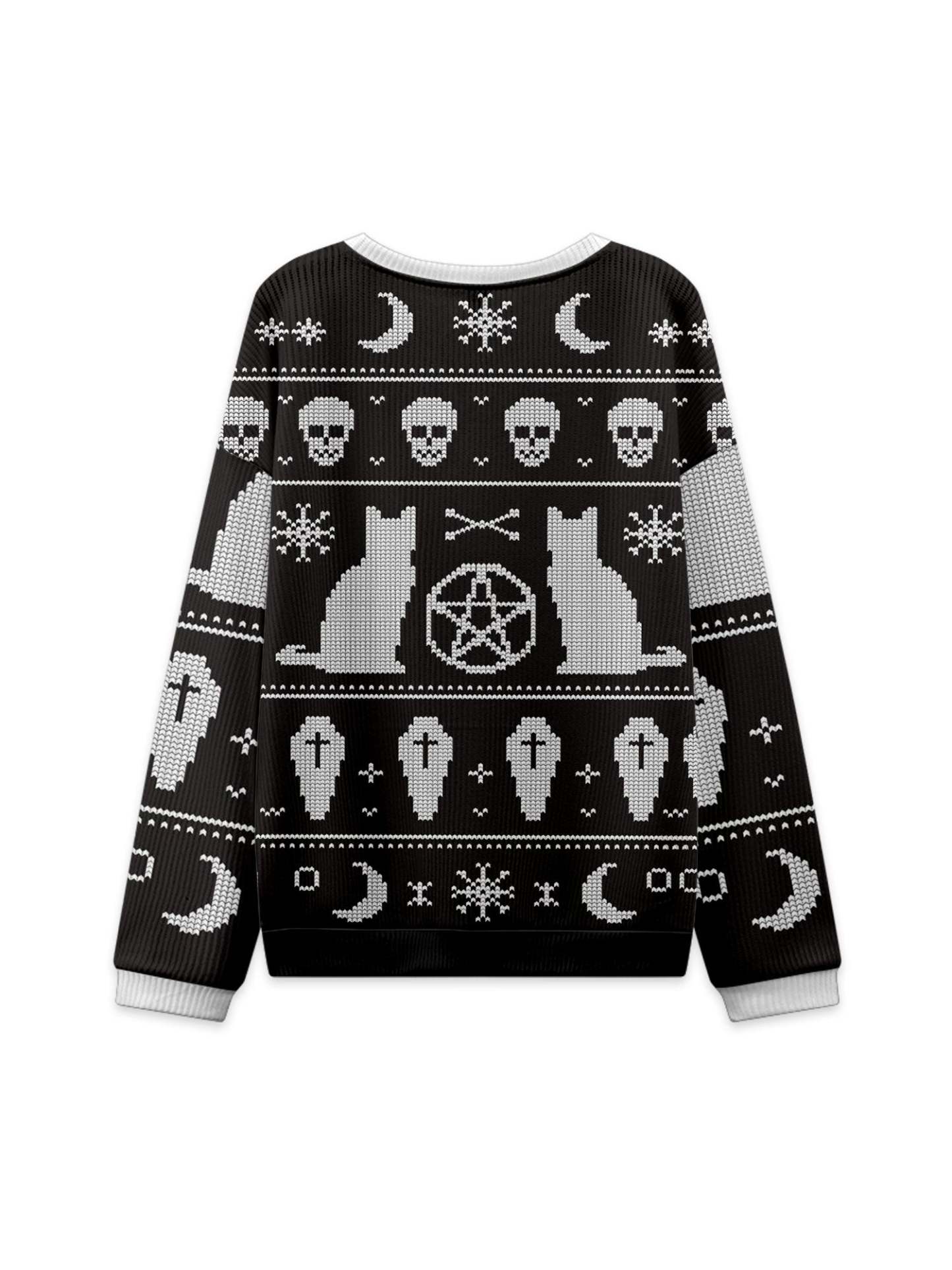 CATTTT UGLY CHRISTMAS SWEATSHIRT