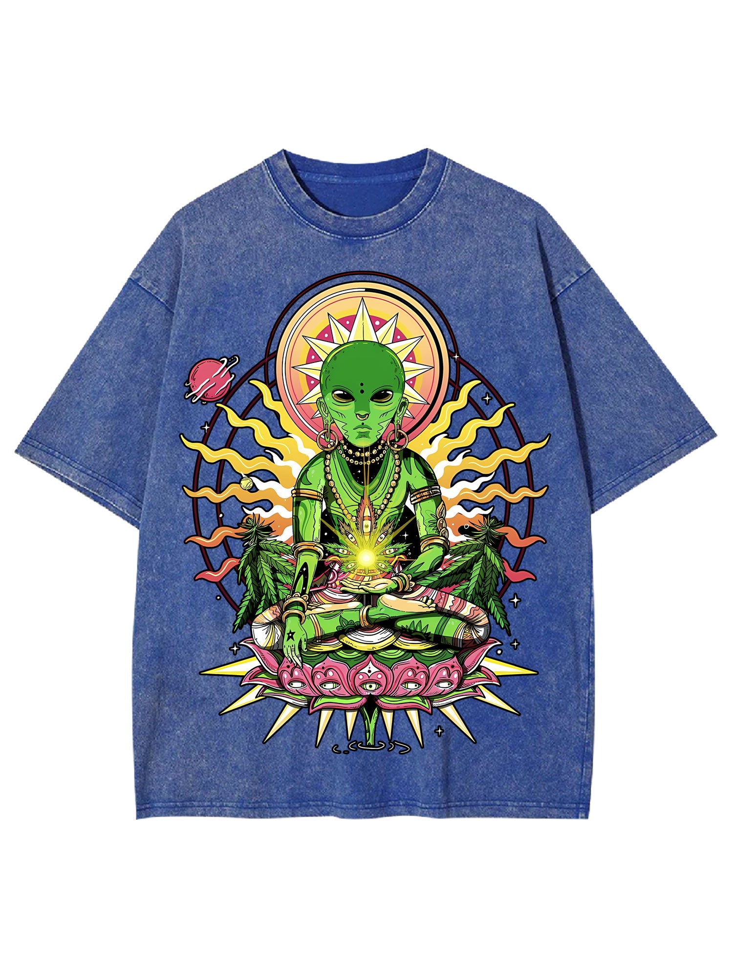Cosmic Meditation Washed Tshirt