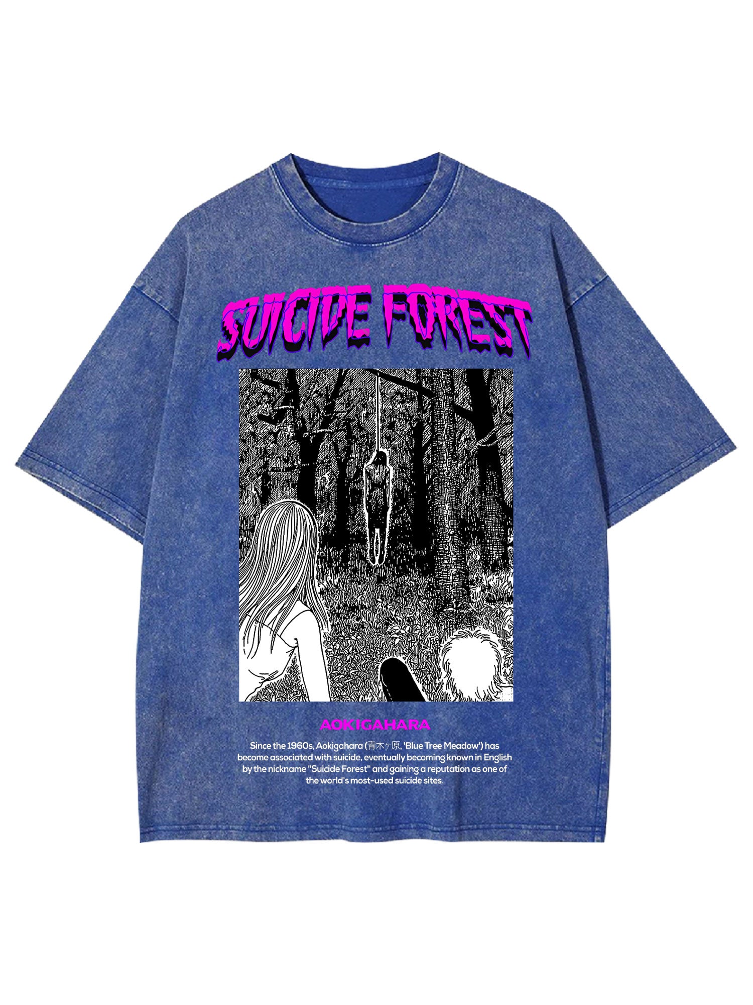 Suicide Forest Washed Tshirt