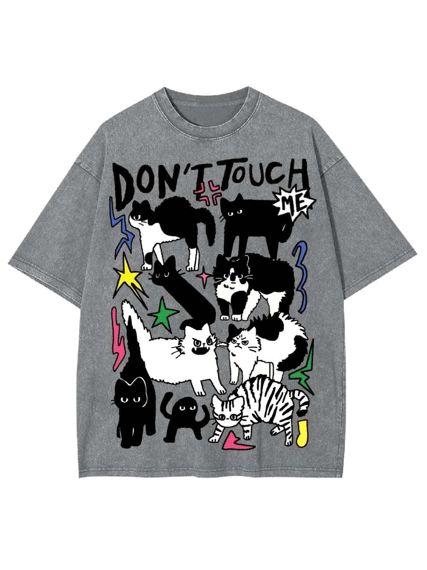 Don't Touch Me Washed Tshirt
