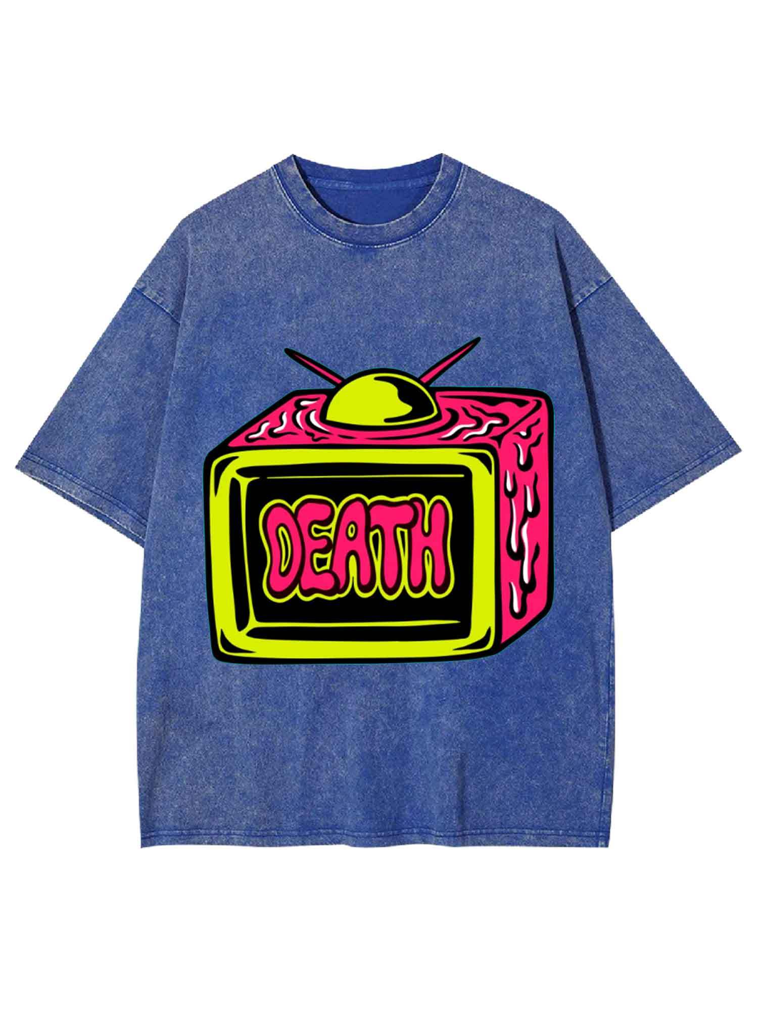 TV OF DEATH WASHED TSHIRT