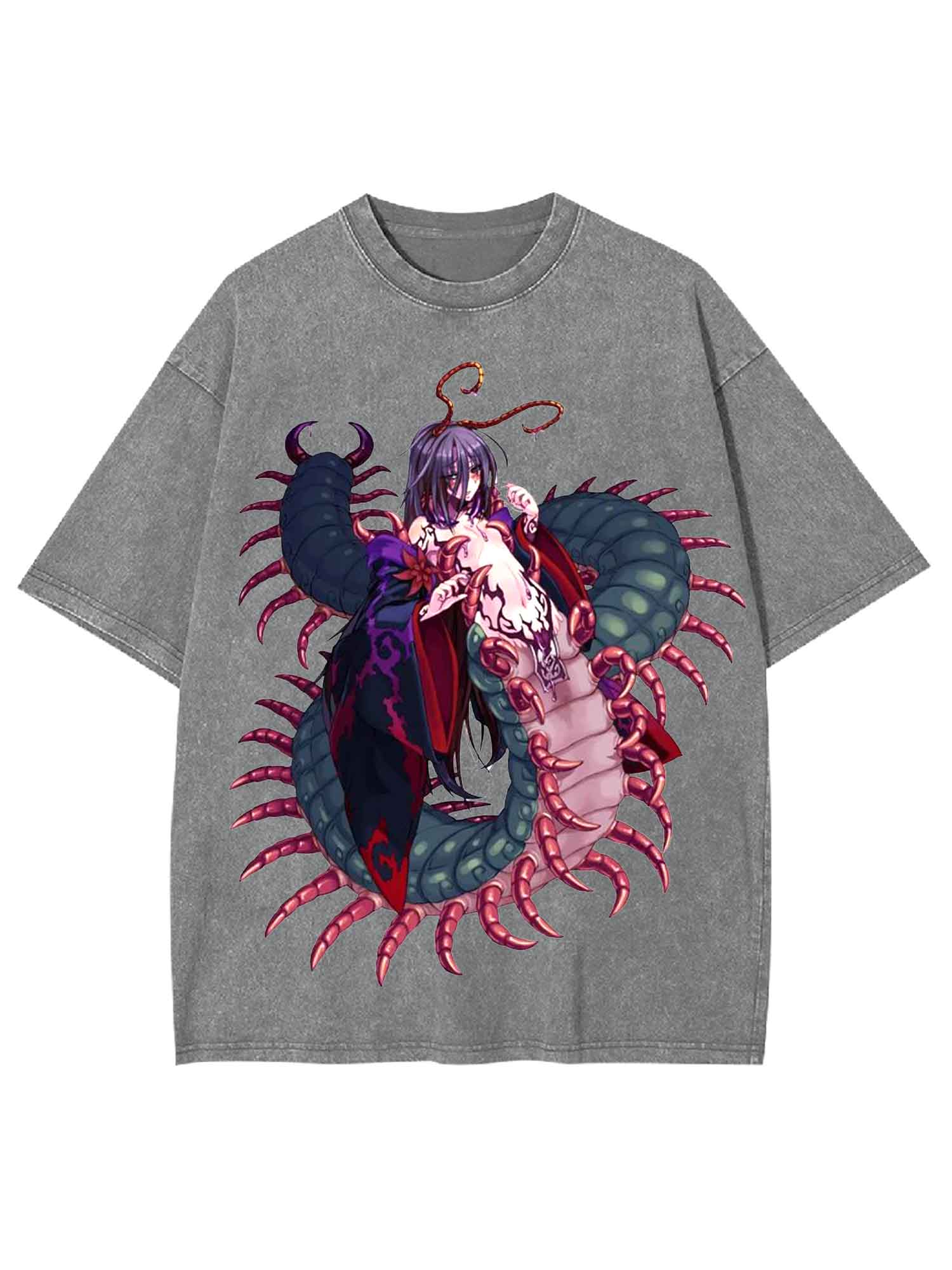 Human-Centipede Washed Tshirt