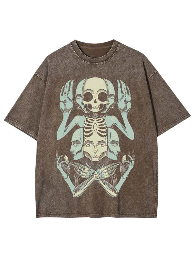 Pray When You Die Washed Tshirt