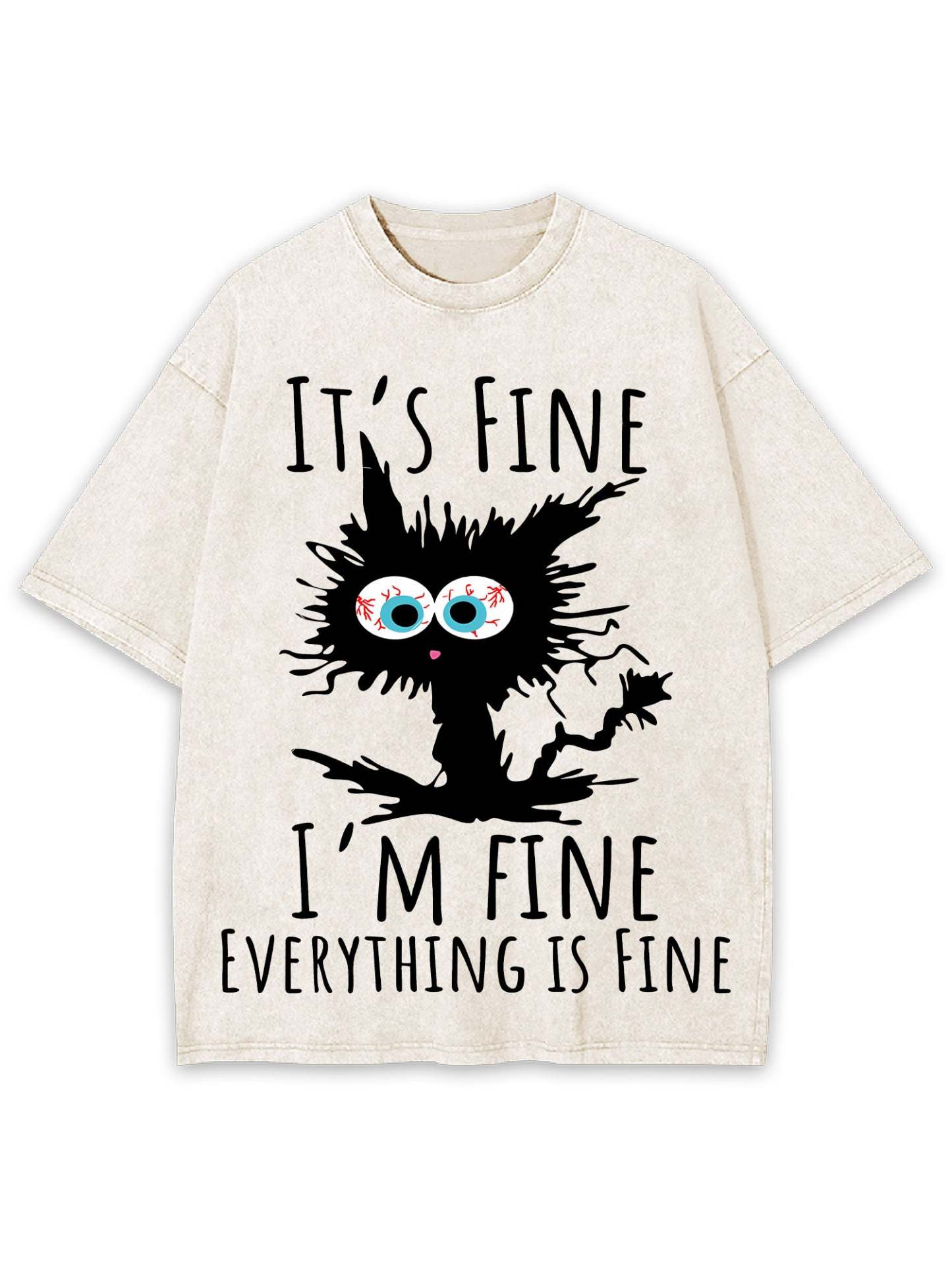 It's Fine Washed Tshirt