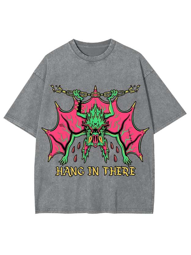 Hang In There Washed Tshirt