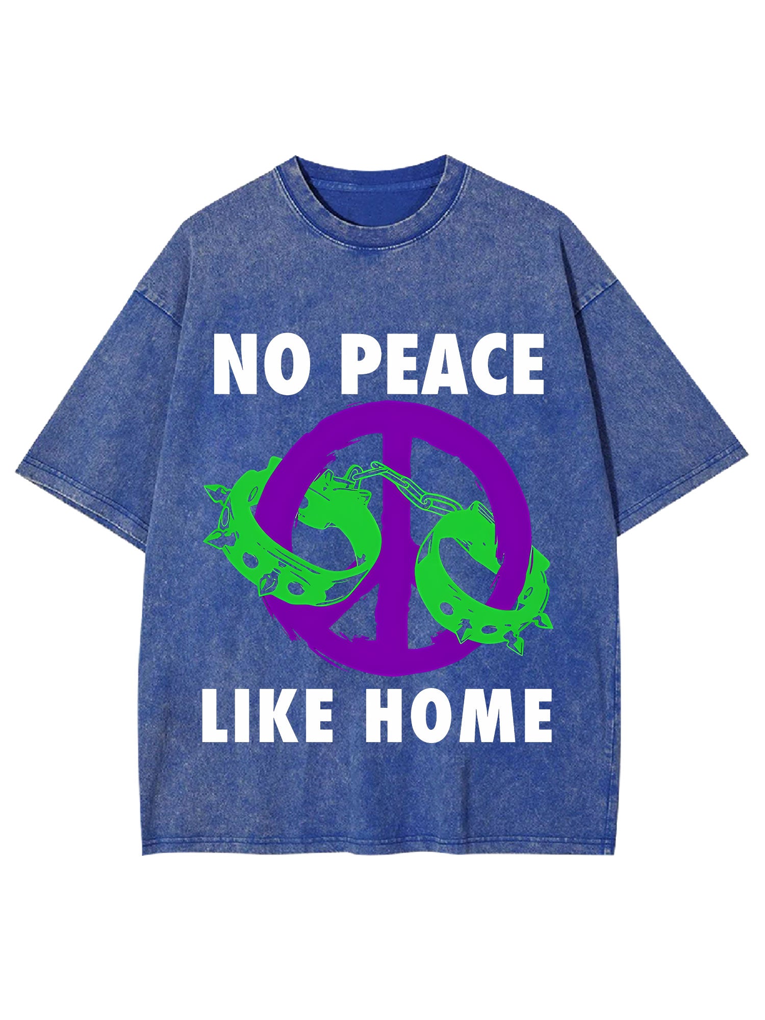No Peace Like Home Washed Tshirt