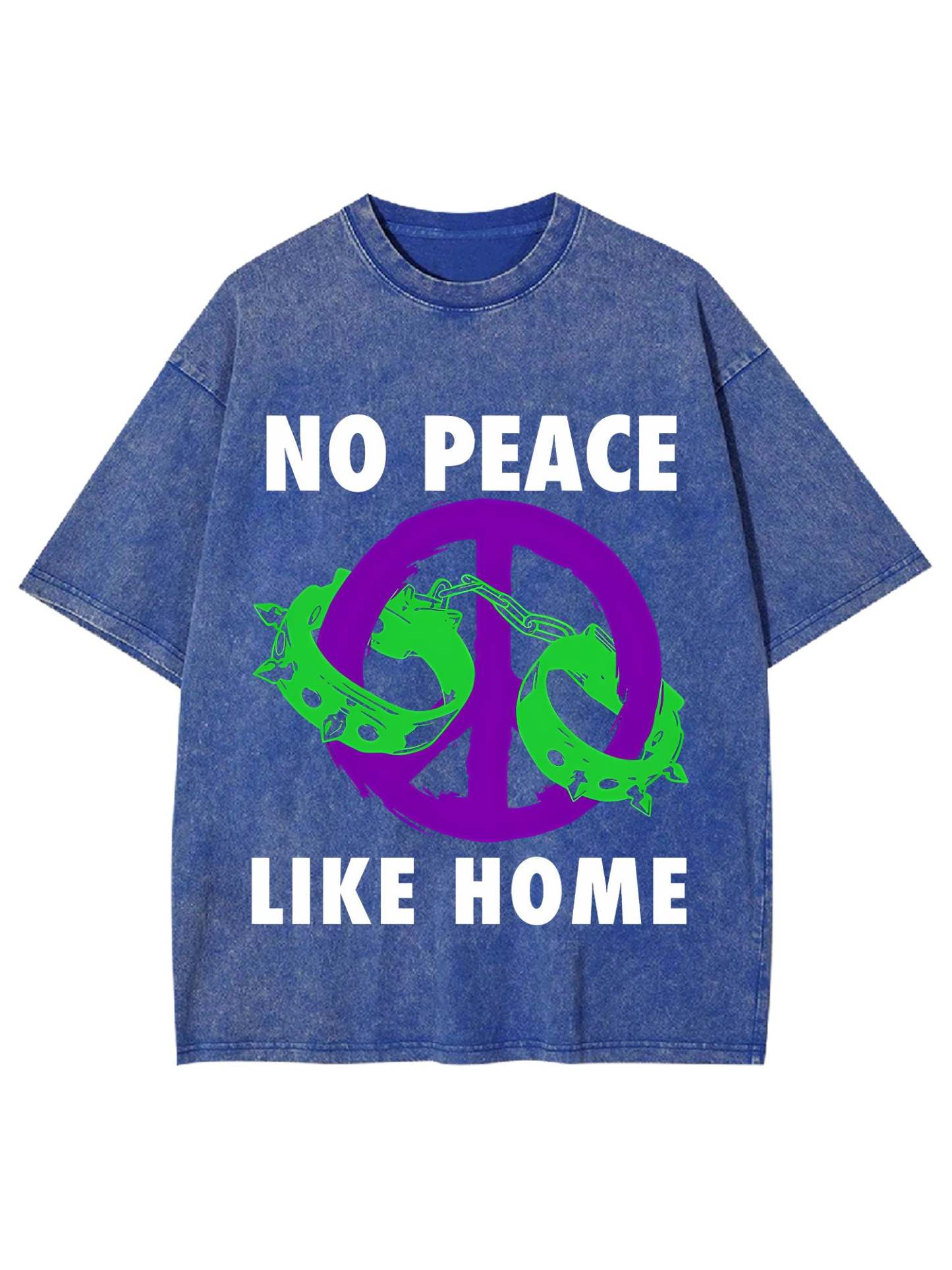 No Peace Like Home Washed Tshirt