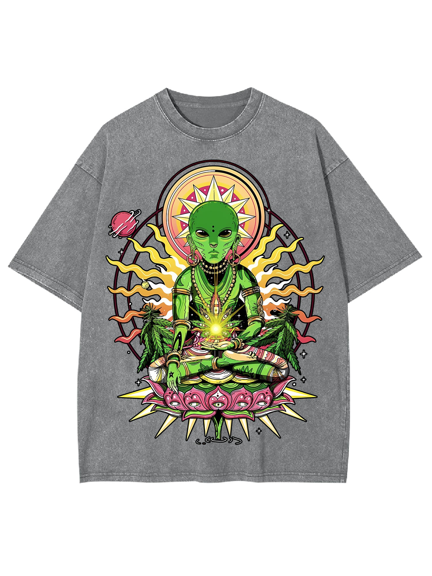 Cosmic Meditation Washed Tshirt