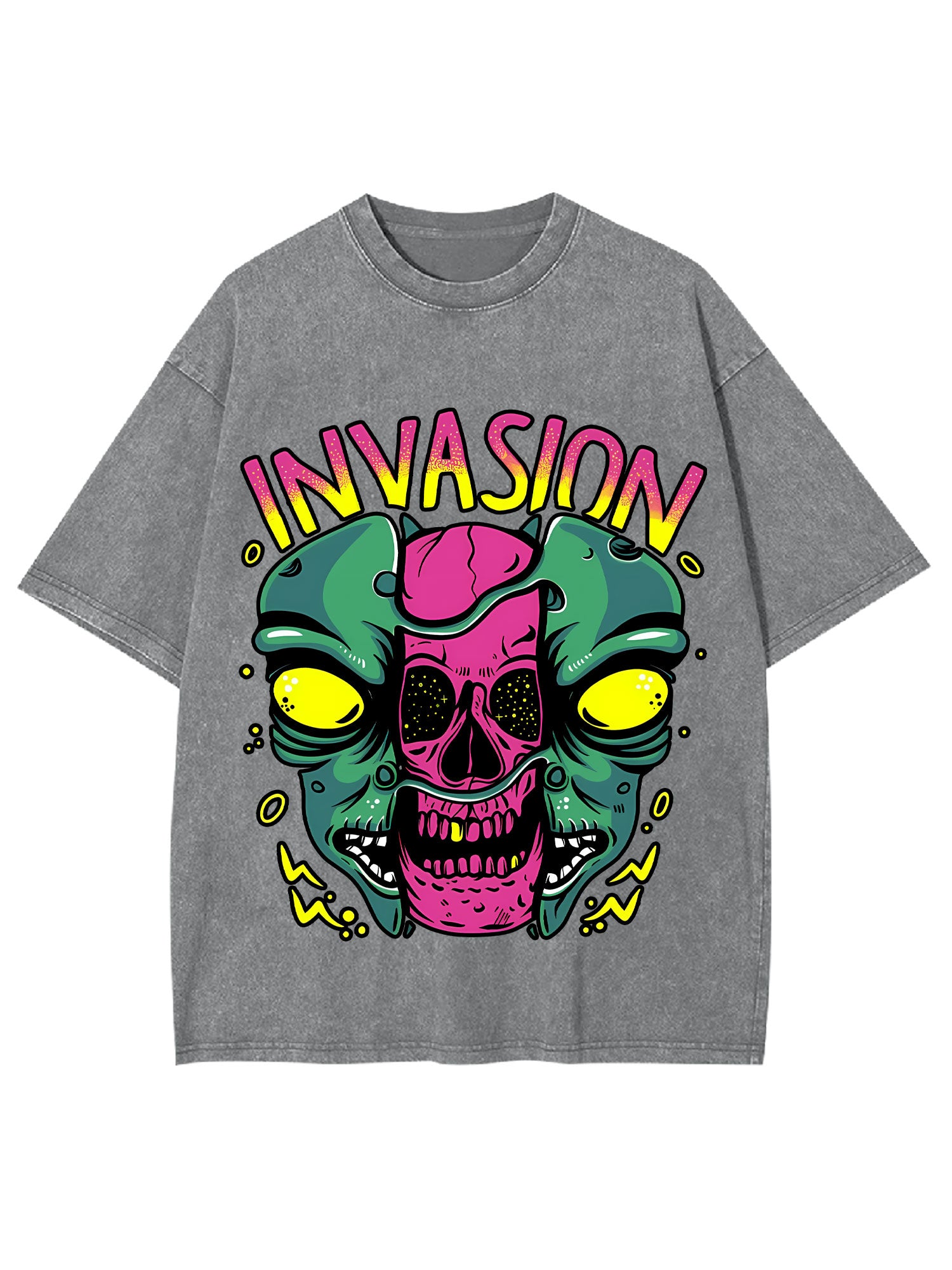Invasion Washed Tshirt