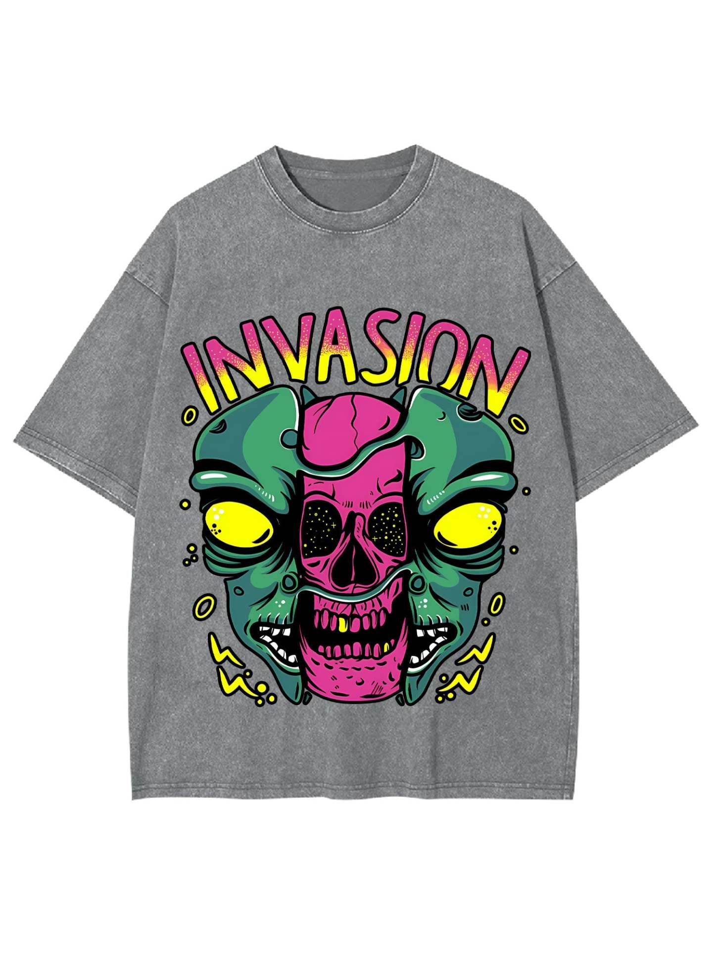 Invasion Washed Tshirt