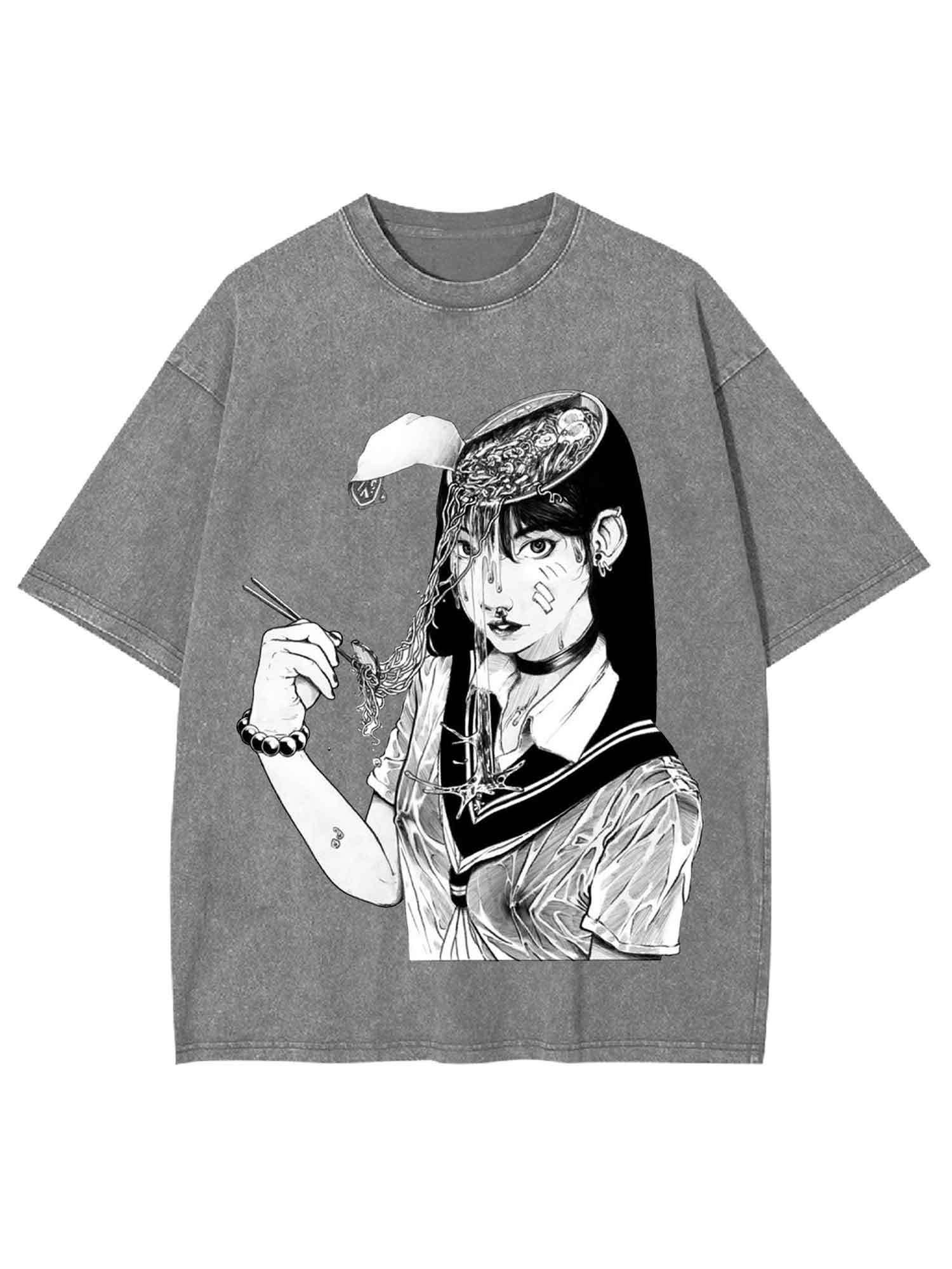 READY-TO-EAT CRANIUM WASHED TSHIRT