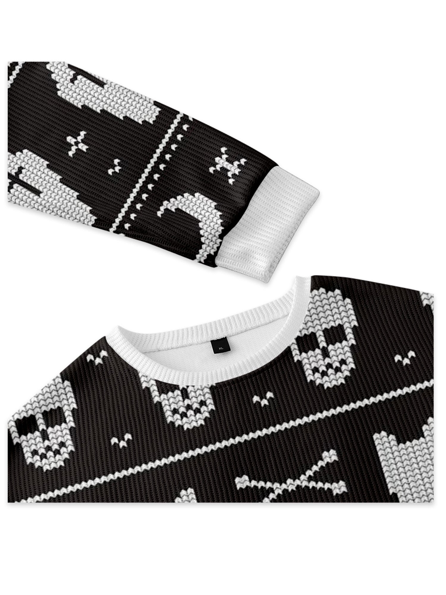 CATTTT UGLY CHRISTMAS SWEATSHIRT