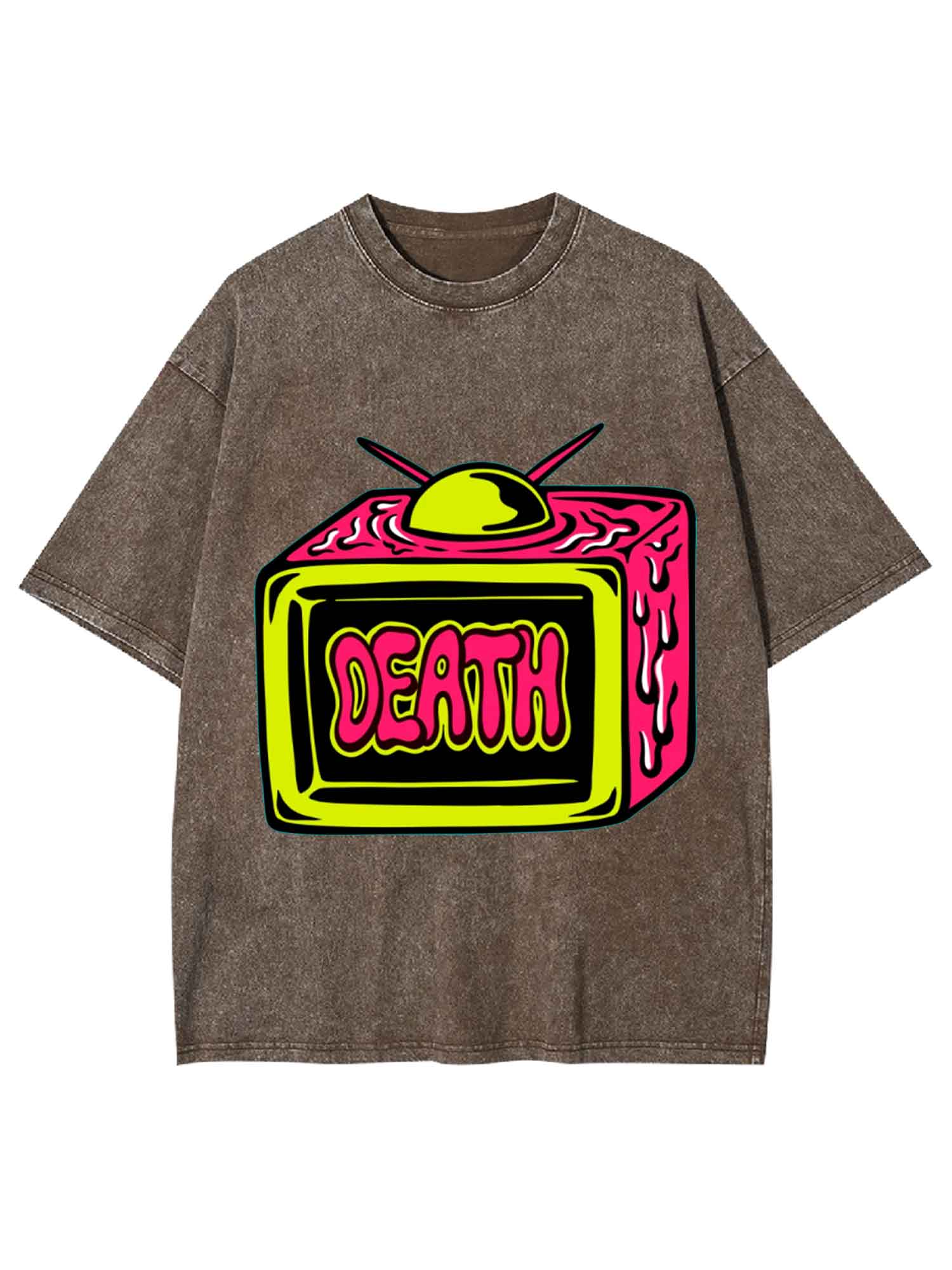 TV OF DEATH WASHED TSHIRT