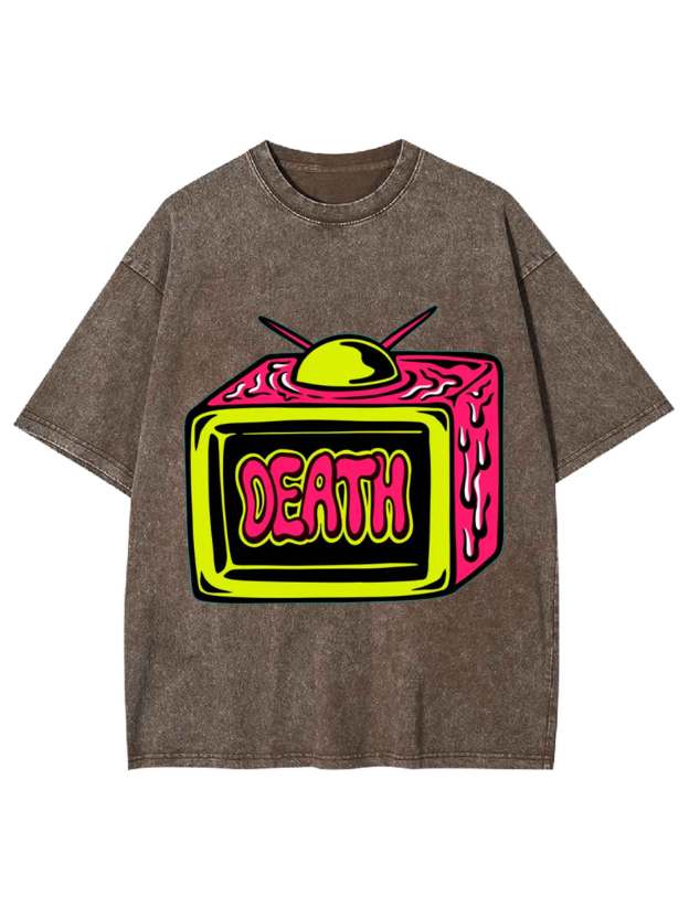 TV OF DEATH WASHED TSHIRT