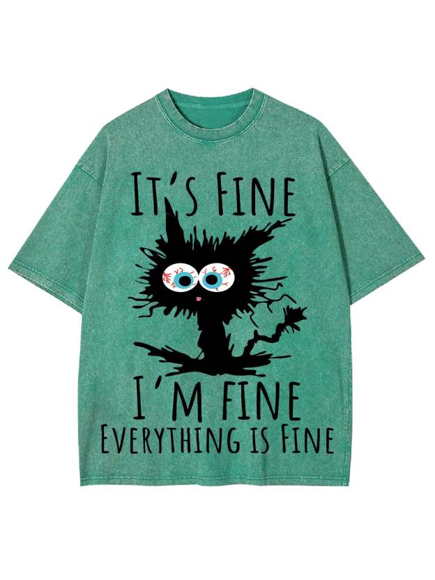 It's Fine Washed Tshirt
