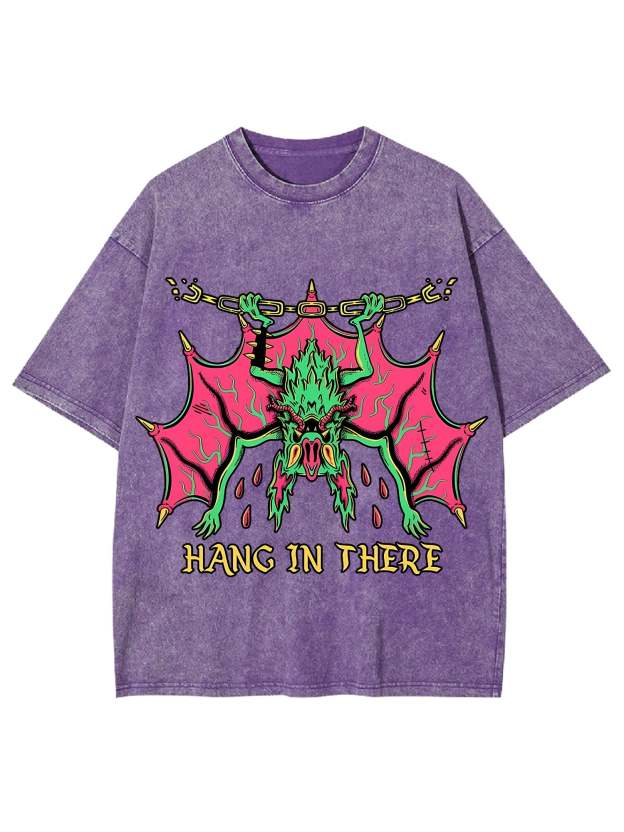 Hang In There Washed Tshirt