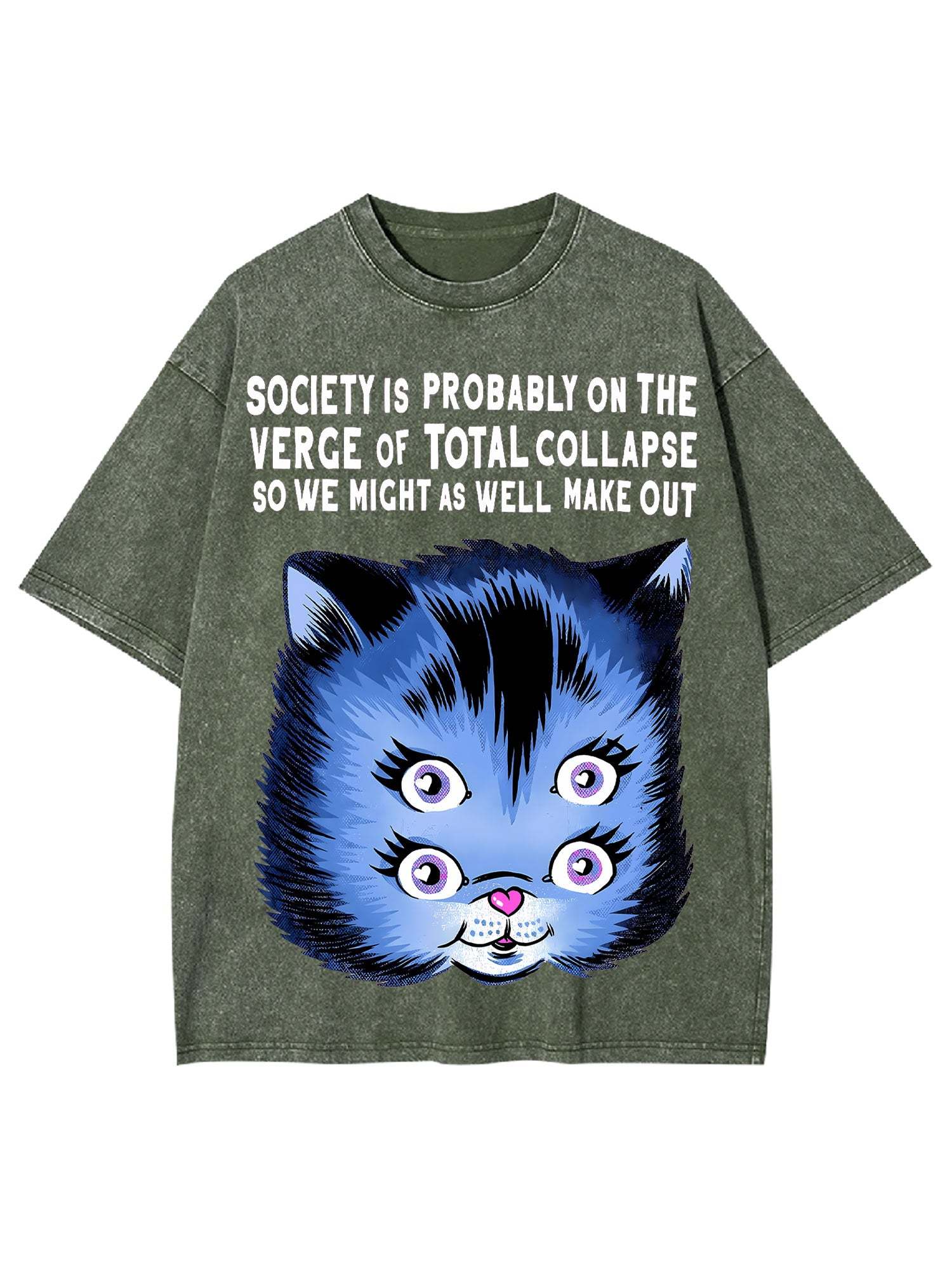 Make Out Washed Tshirt