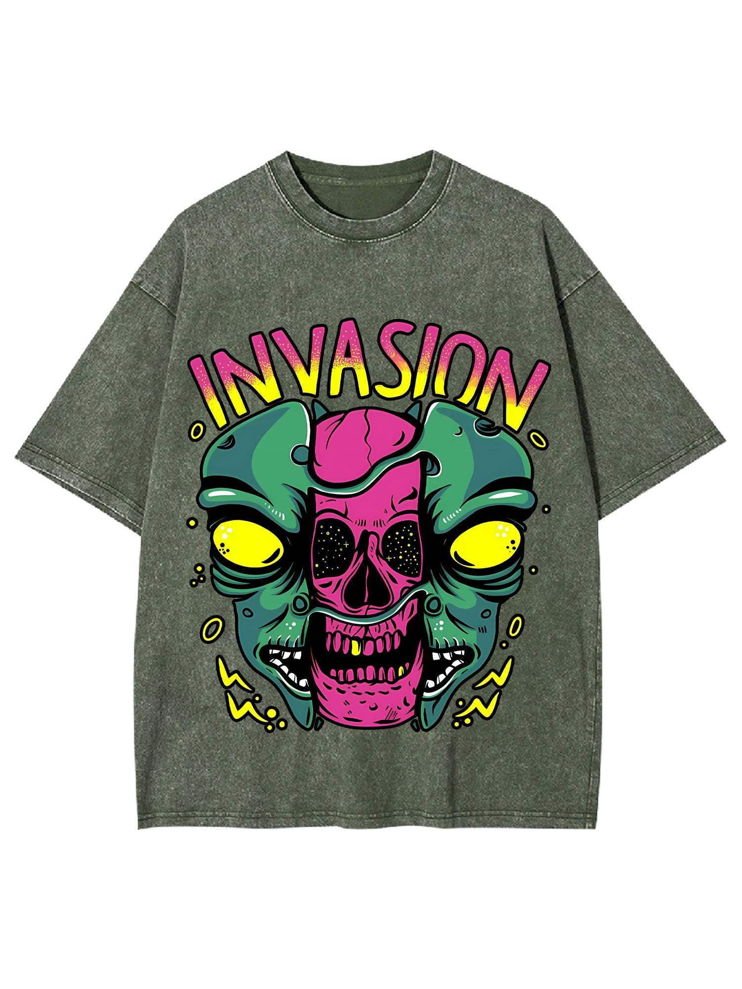 Invasion Washed Tshirt