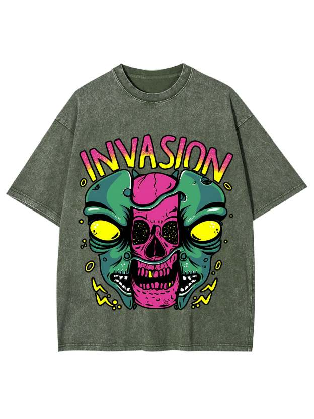 Invasion Washed Tshirt