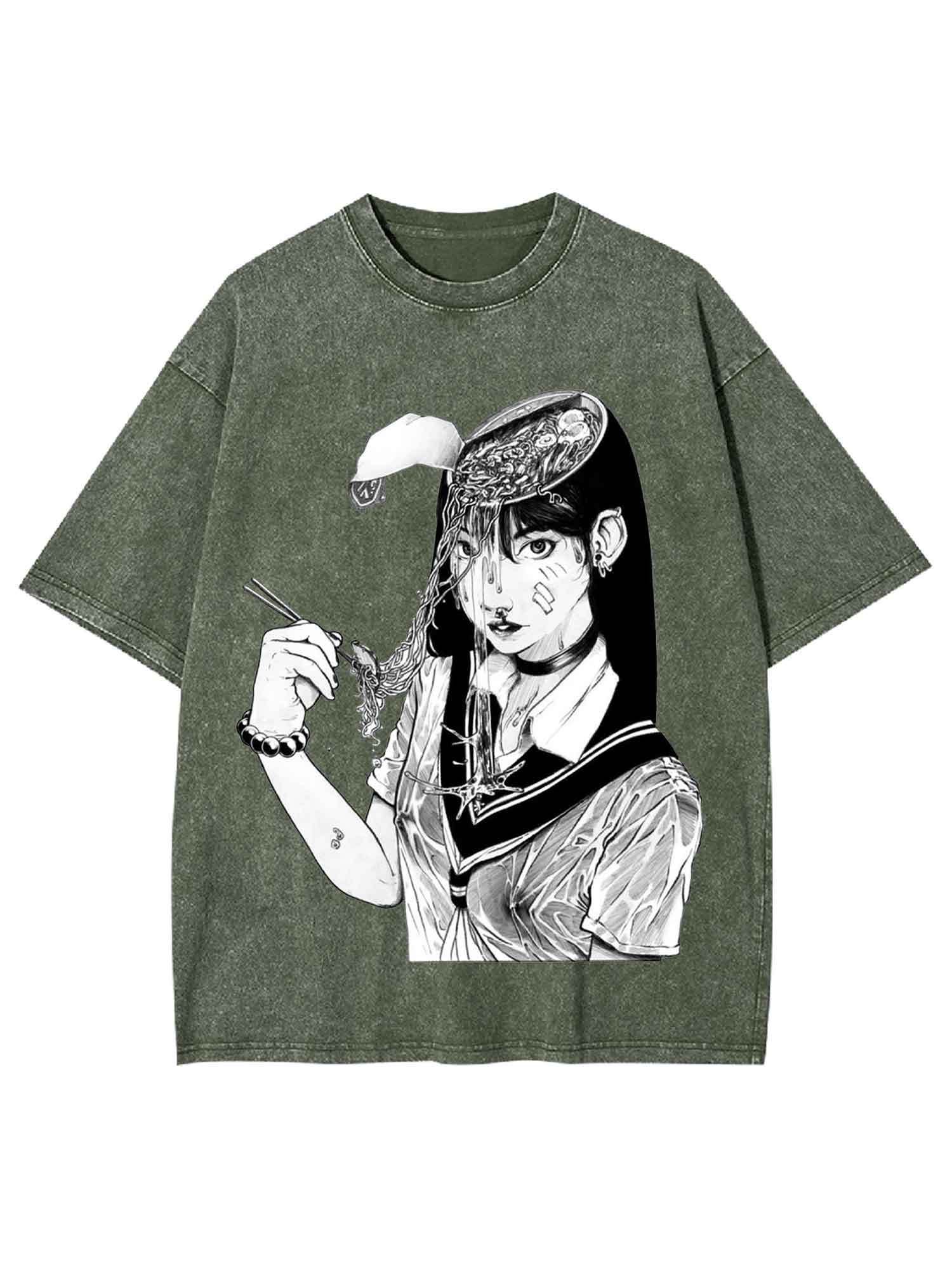 READY-TO-EAT CRANIUM WASHED TSHIRT