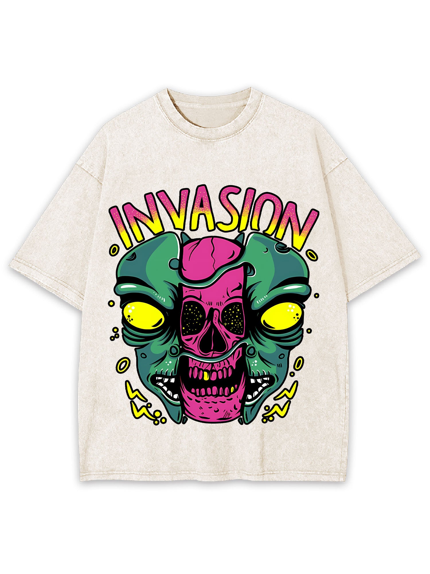 Invasion Washed Tshirt