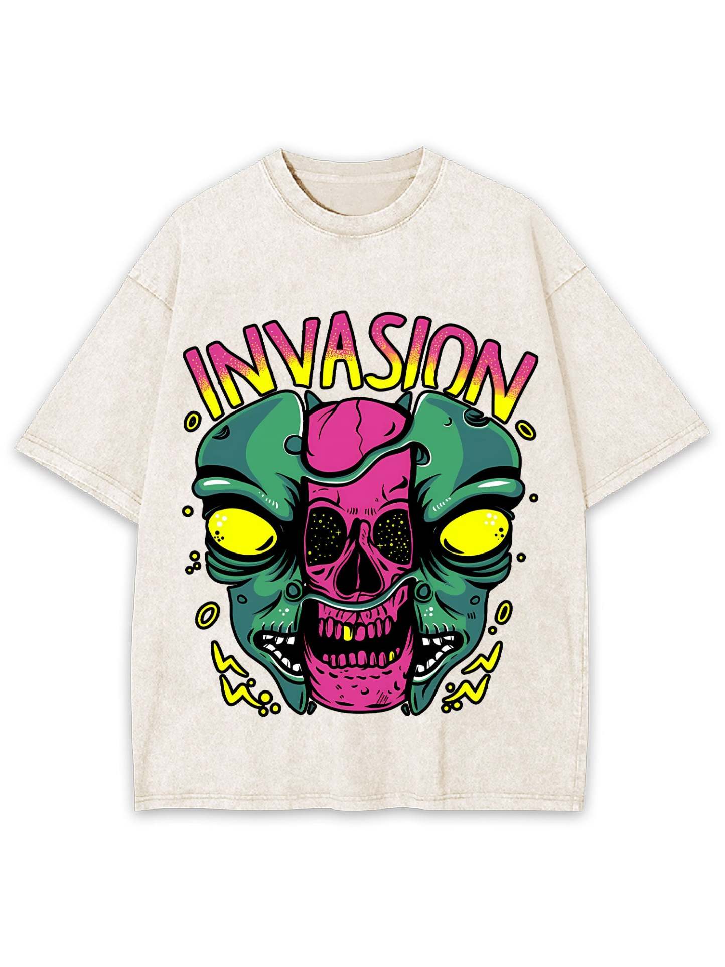 Invasion Washed Tshirt