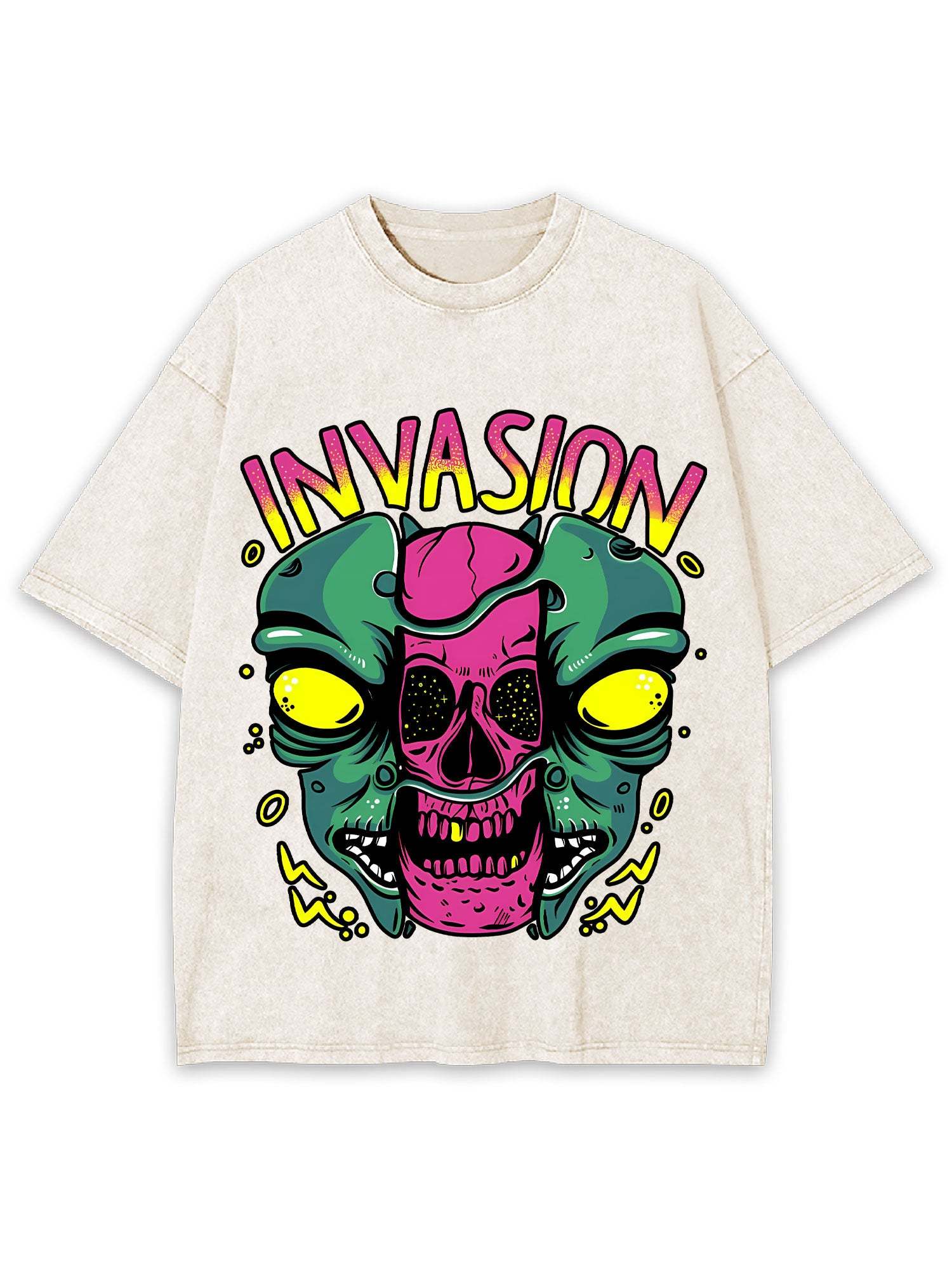 Invasion Washed Tshirt