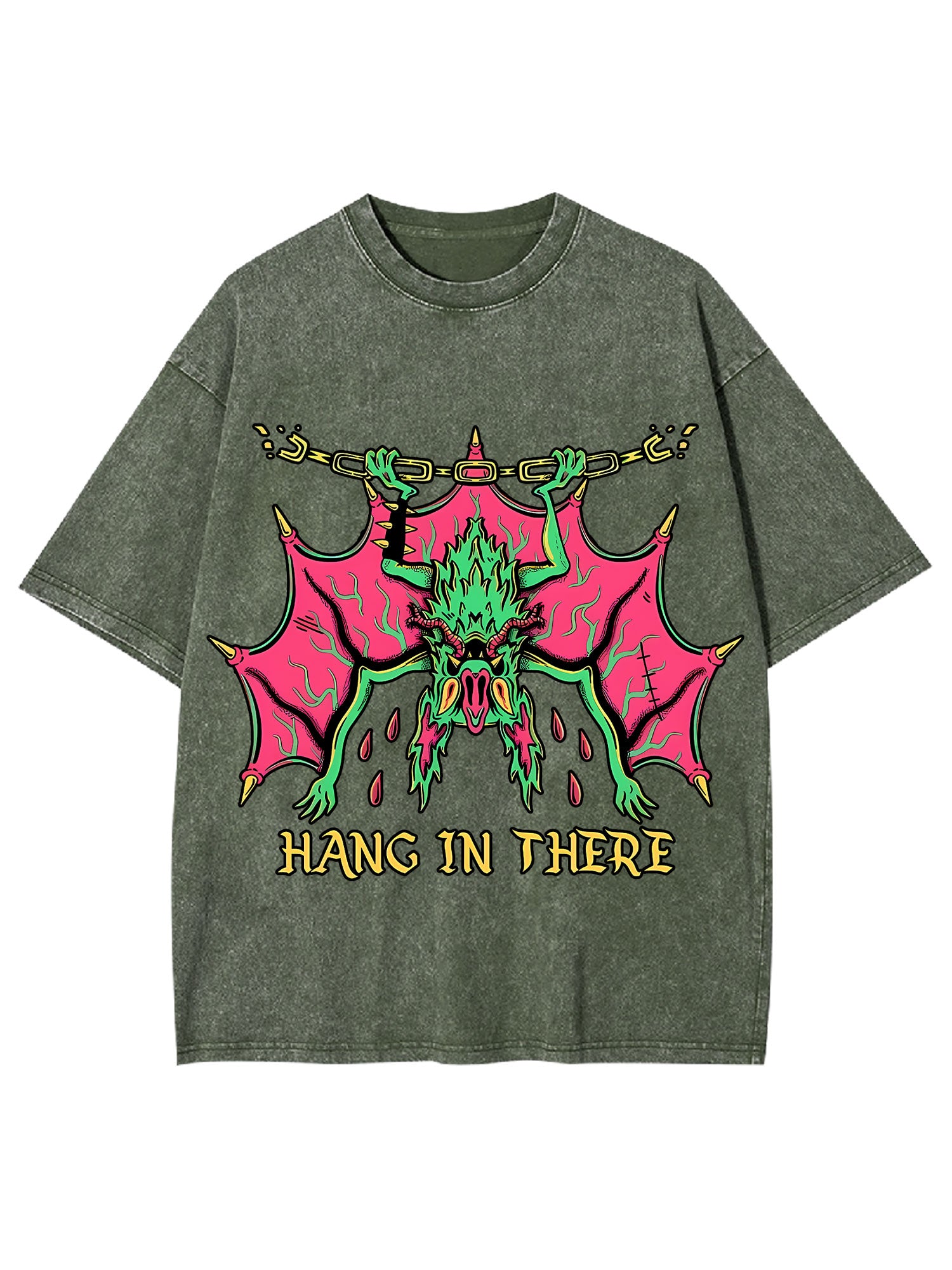 Hang In There Washed Tshirt