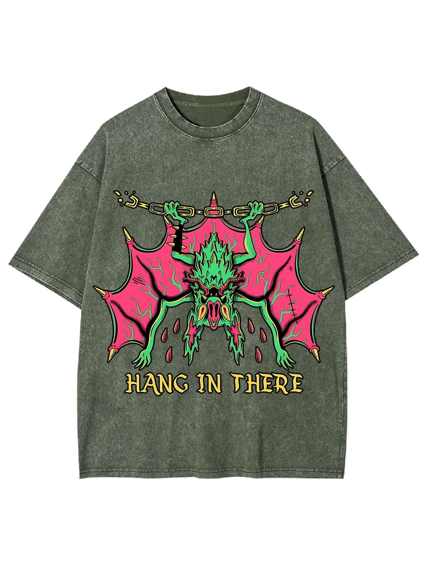 Hang In There Washed Tshirt