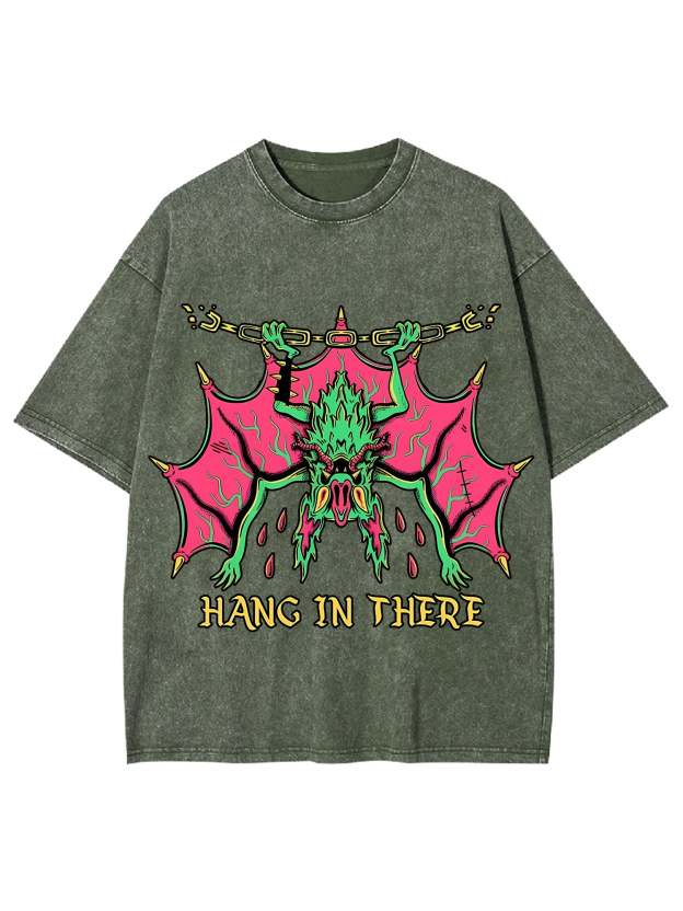 Hang In There Washed Tshirt