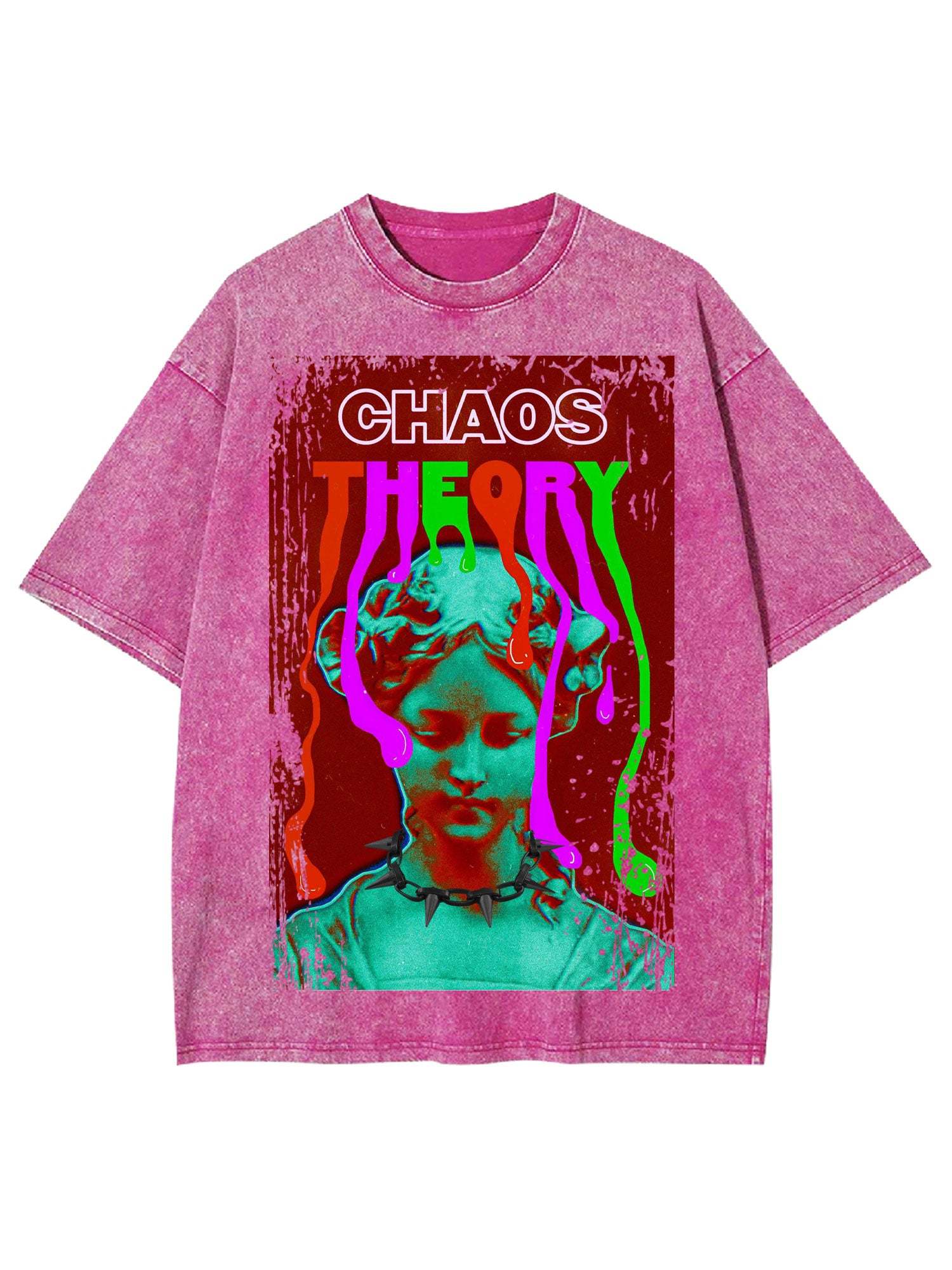 Chaos Theory Washed Tshirt-ClassyOutlaw Sale