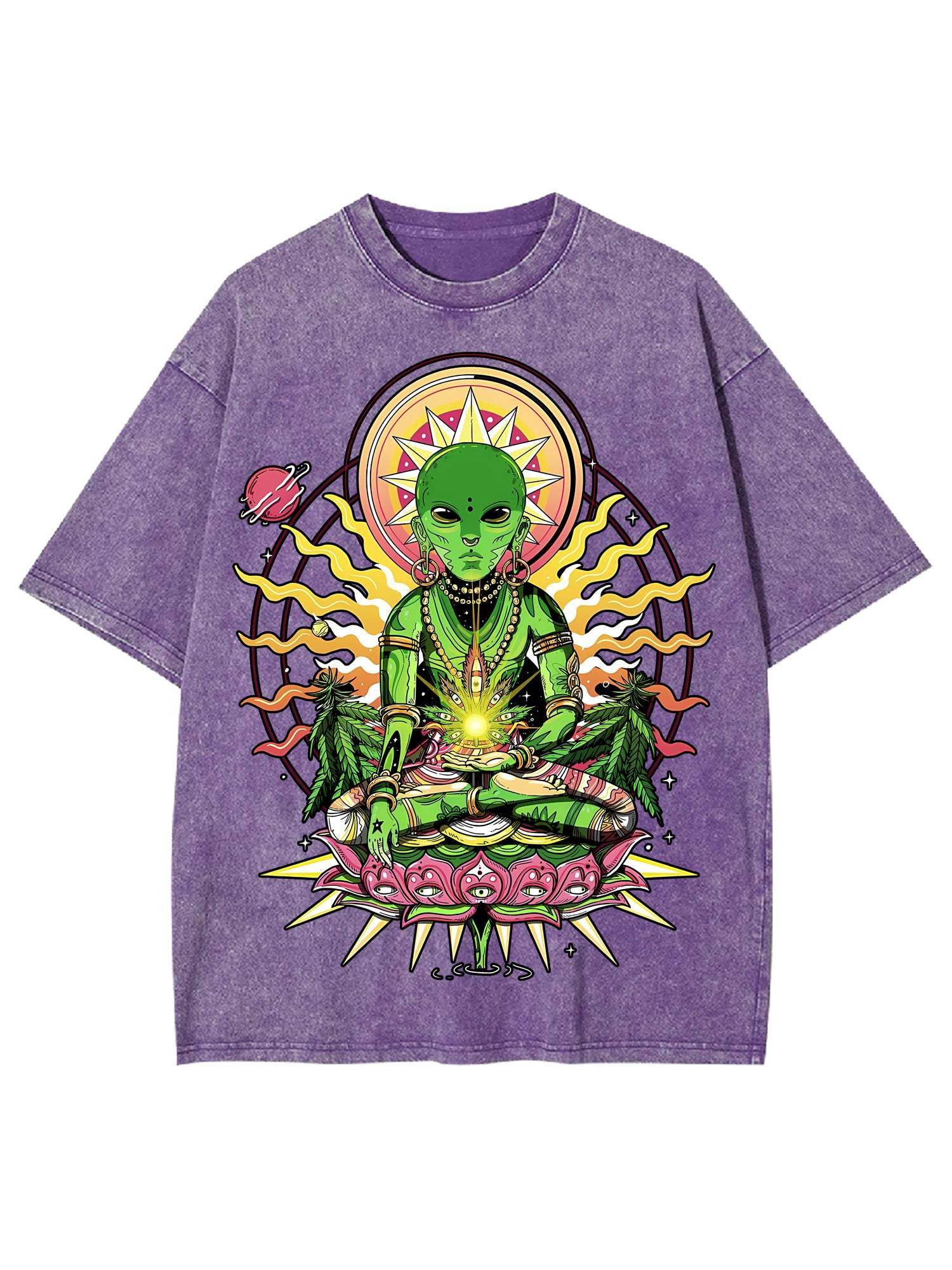 Cosmic Meditation Washed Tshirt