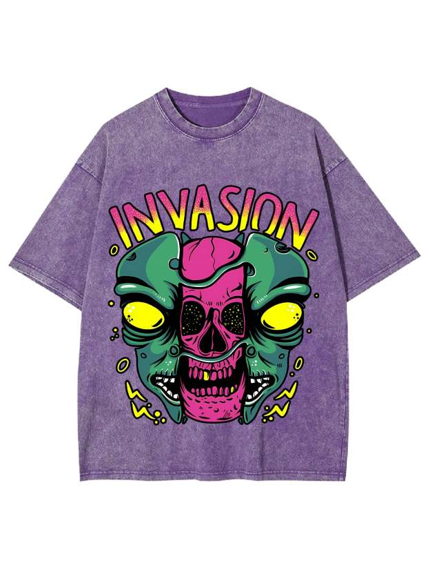 Invasion Washed Tshirt