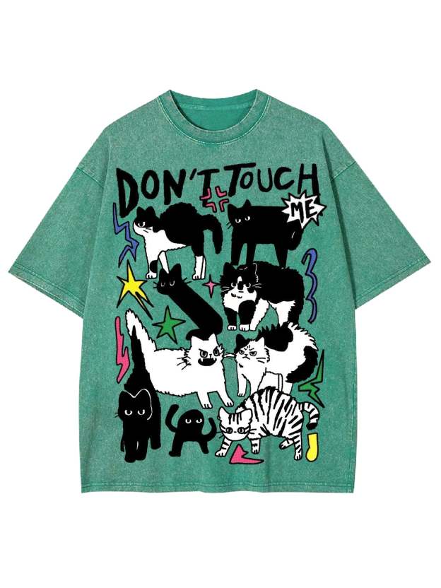 Don't Touch Me Washed Tshirt