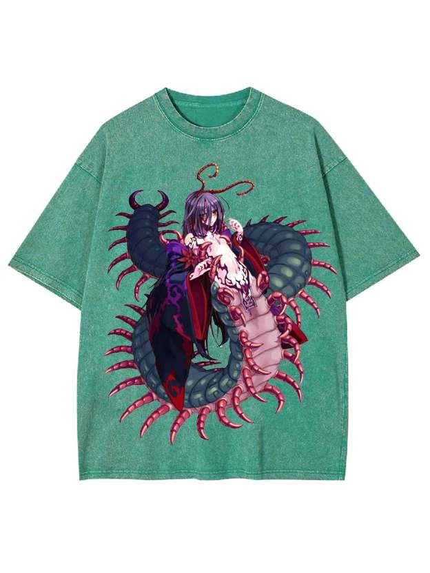 Human-Centipede Washed Tshirt