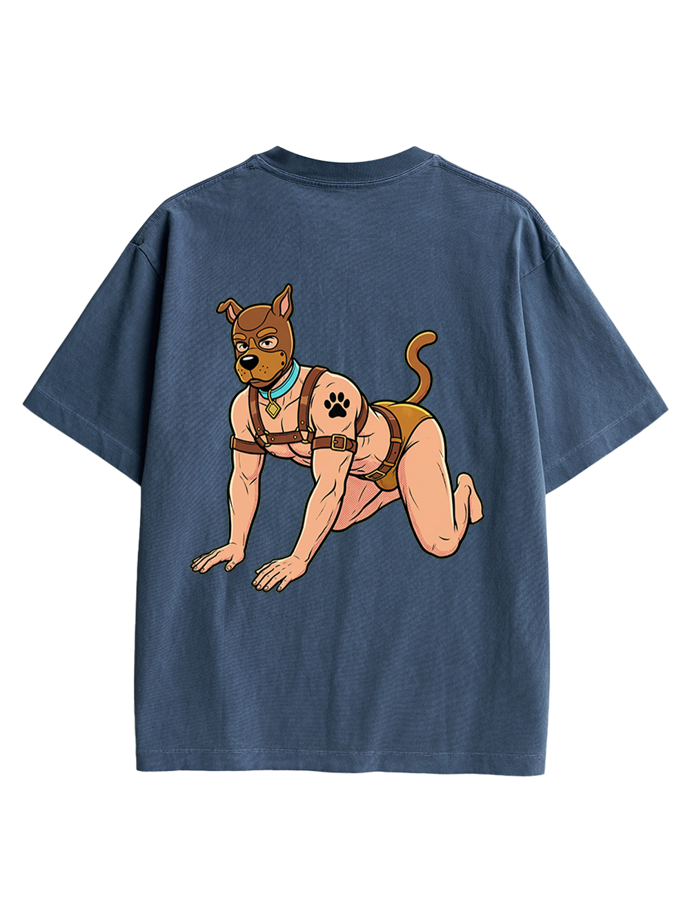 HUMAN PUP PLAY AAA BACKPRINT TSHIRT