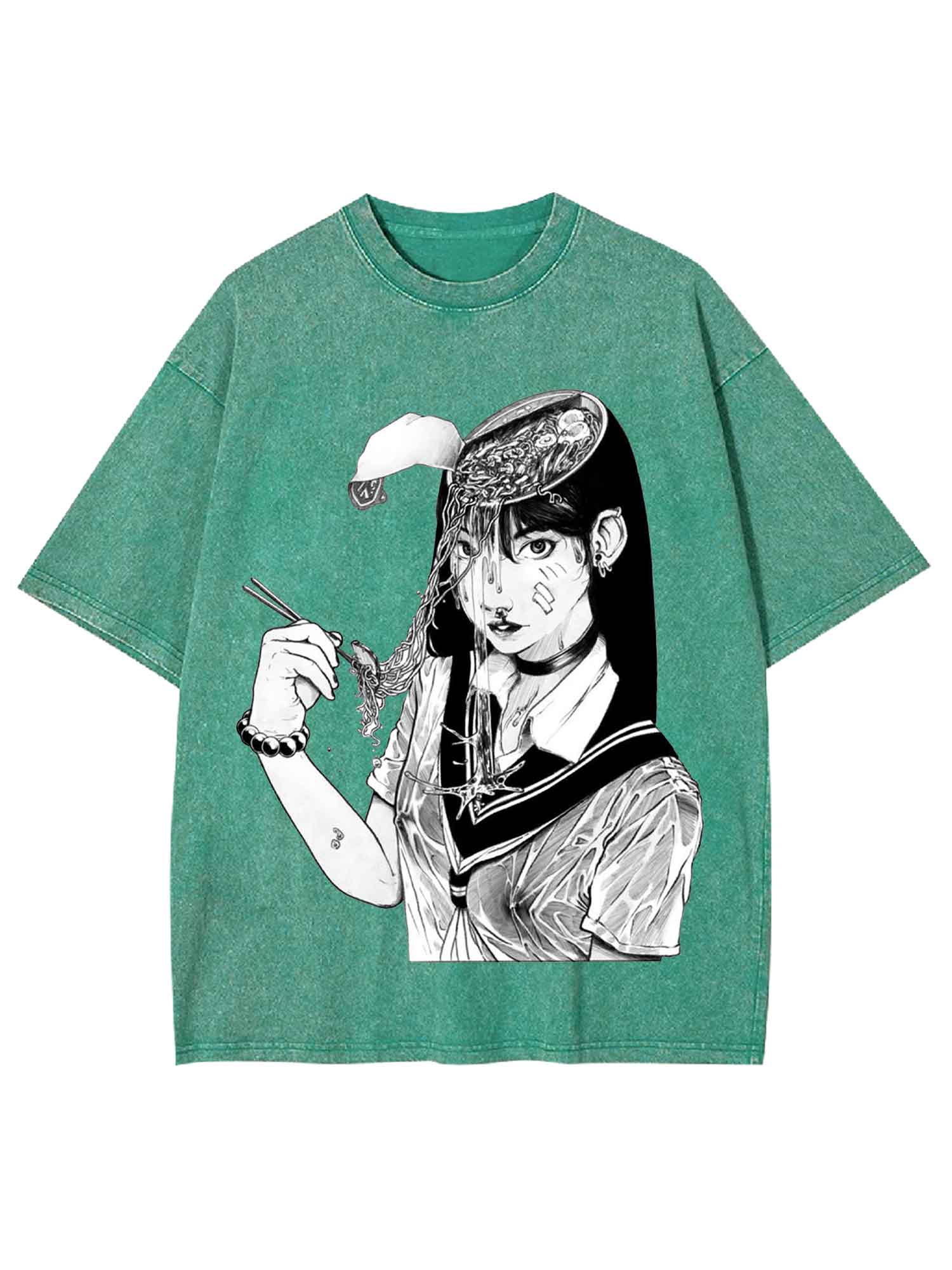 READY-TO-EAT CRANIUM WASHED TSHIRT