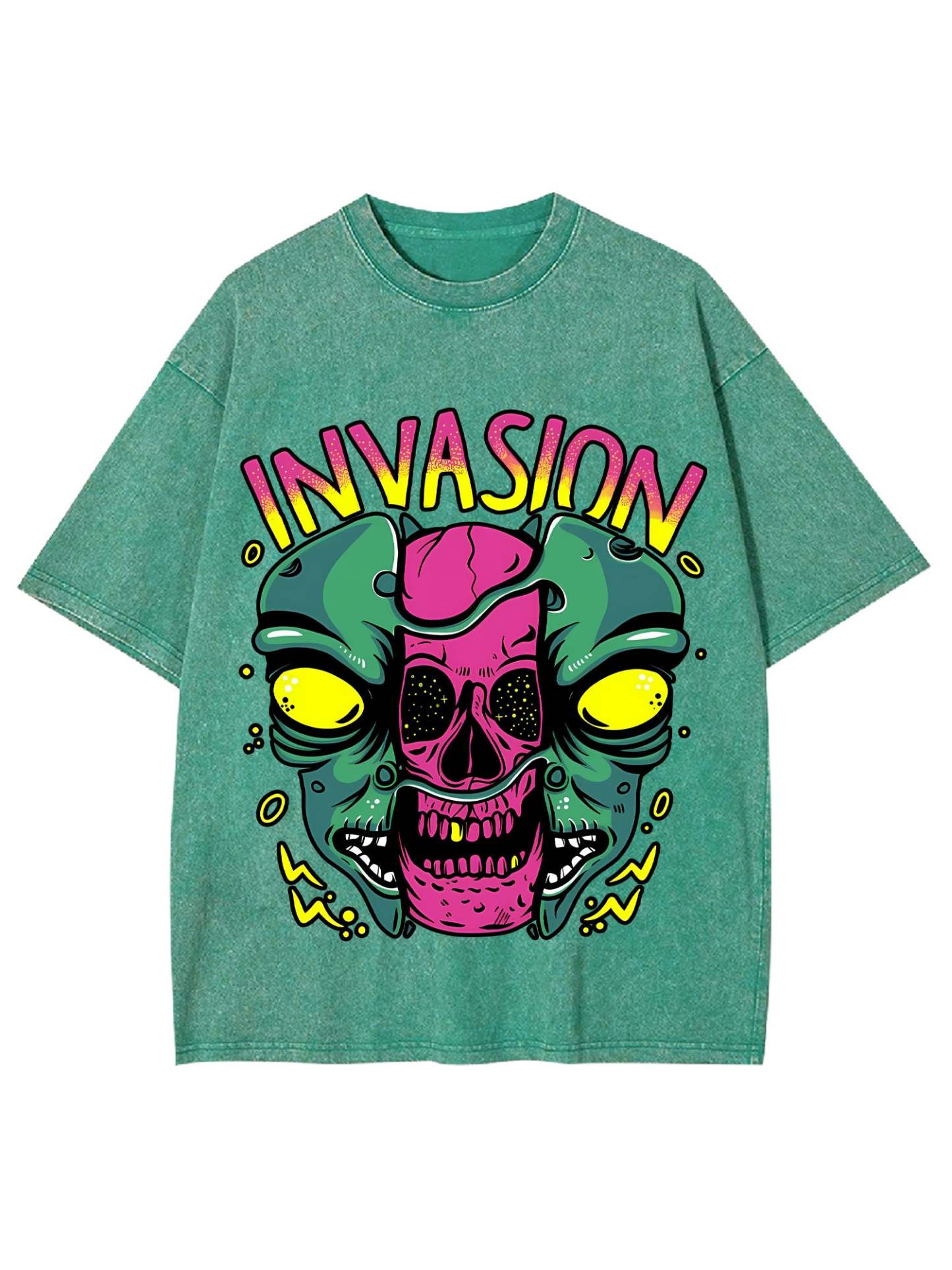 Invasion Washed Tshirt