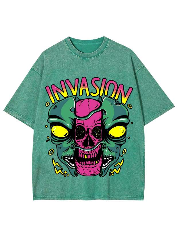 Invasion Washed Tshirt