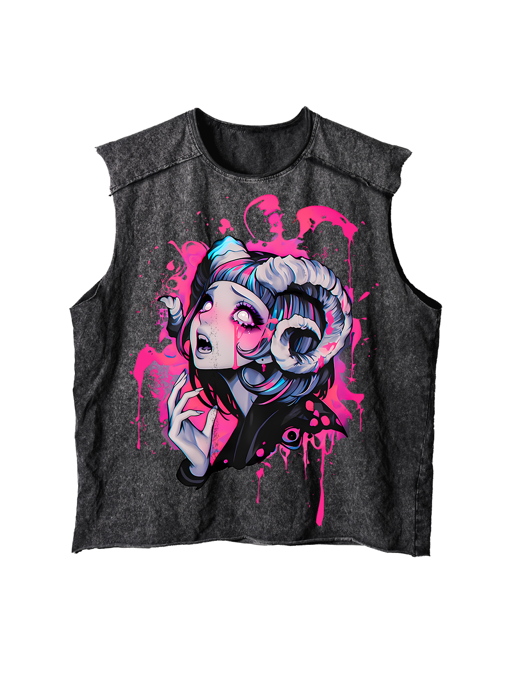THE BEWITCHED SOUL DISTRESSED TANK
