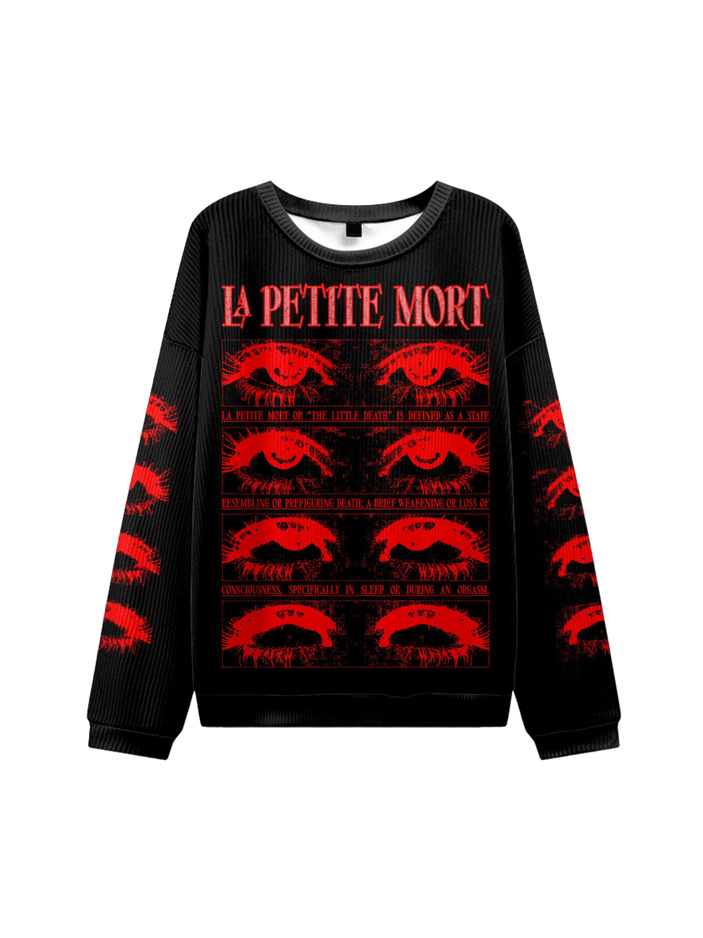 LA PETITE MORT KNIT SWEATSHIRT-ClassyOutlaw Sale